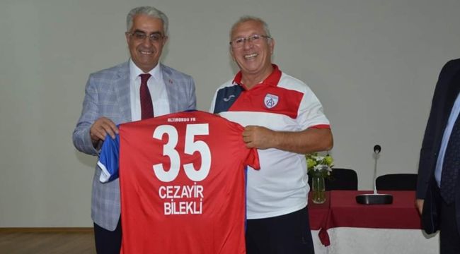 Altınordu ve Milli Eğitim Müdürlüğünden sportif iş birliği