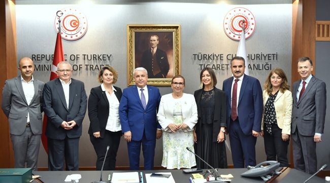 BAKAN PEKCAN'DAN DESTEK İSTEDİLER