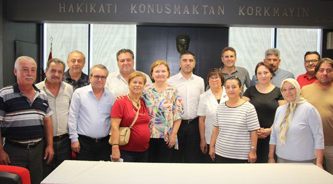 BAŞKAN KAYALAR KOOPERATİFÇİLERLE BULUŞTU