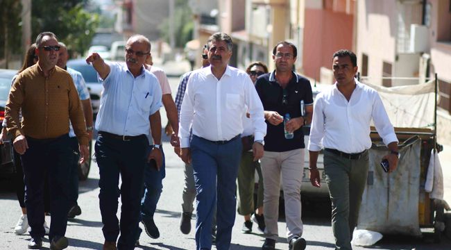BAYRAKLI'DA HİZMET ATAĞI
