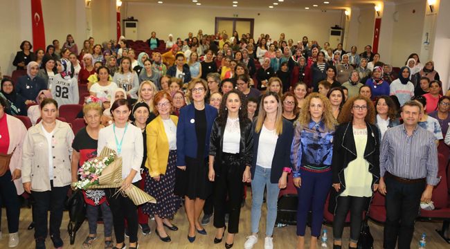 BAYRAKLILI KADINLARA FARKINDALIK SEMİNERİ