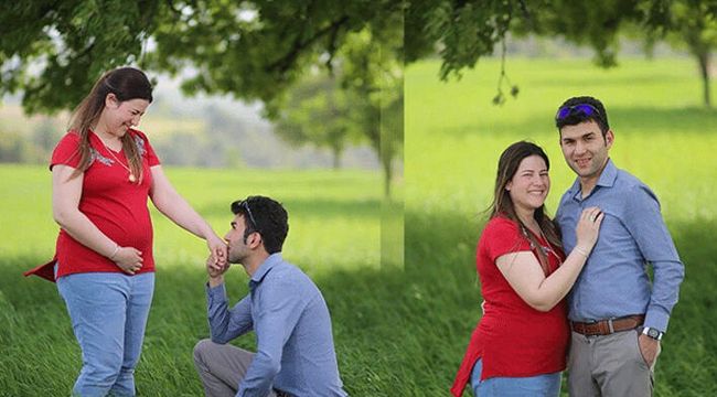 BEBEĞİNİ KUCAĞINA ALAMADI