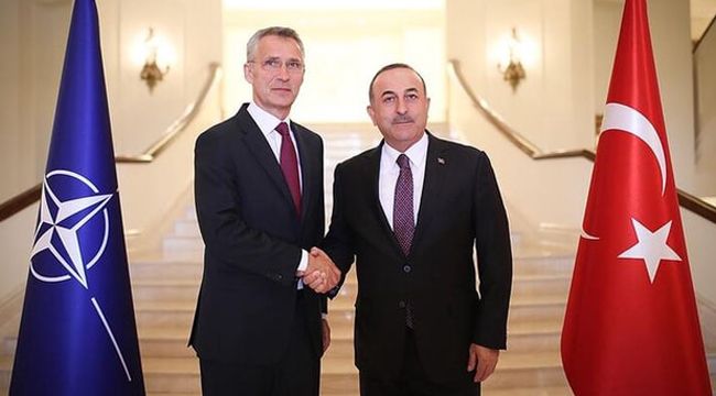 Çavuşoğlu, Stoltenberg ile görüştü