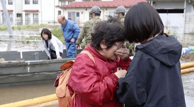 Çıkan tayfunda ölü sayısı 40'a yükseldi