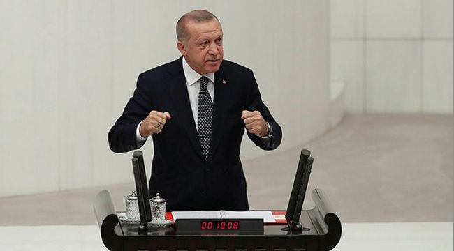 Cumhurbaşkanı Erdoağan TBMM'de önemli açıklamalarda bulundu