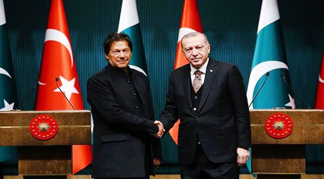 Cumhurbaşkanı Erdoğan, Pakistan Başbakanı ile görüştü