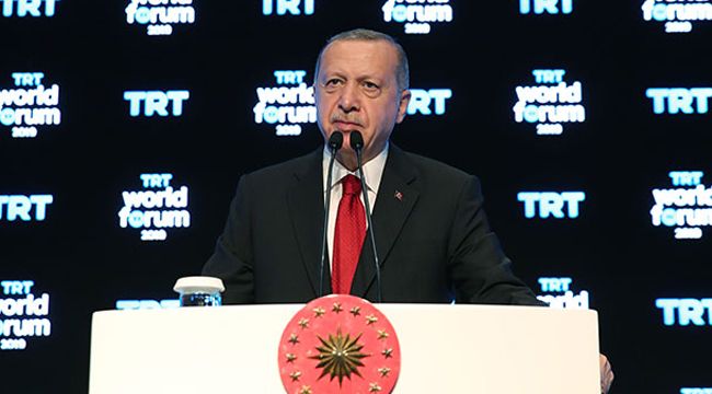 Cumhurbaşkanı Erdoğan: Tüm batı, teröristlerin yanında yer aldı