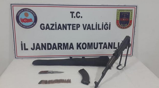 'Düğün magandasının' aracından kalaşnikof çıktı
