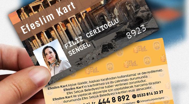'EFESLİM KART' GELİYOR
