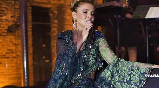 Gülben Ergen'in bacakları tam not aldı