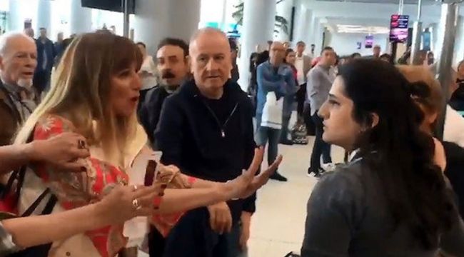 Havalimanında görevliye hakaret eden kadının cezası belli oldu