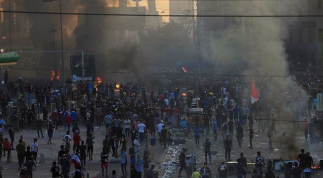 Irak'taki gösterilerde ölenlerin sayısı 100'e yükseldi