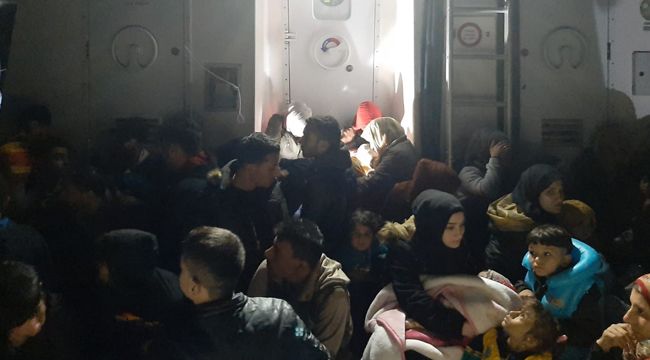 İzmir’de 46 kaçak göçmen yakalandı
