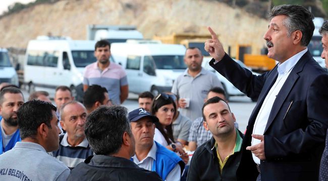 'KİMSEYE YALAKALIK YAPMAYA...'