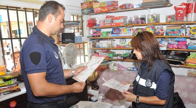 MENDERES'TE KANTİNLER DENETLENİYOR
