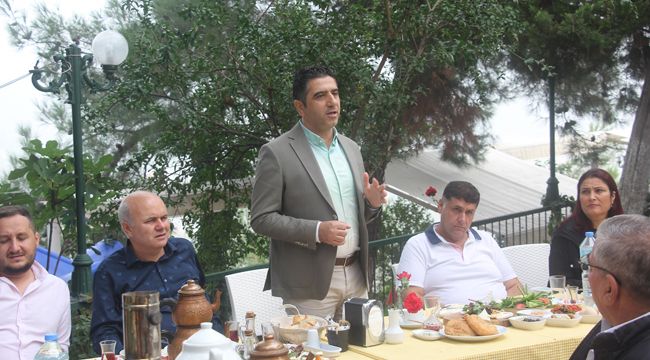 MUHTARLARLA KAHVALTILI BULUŞMA
