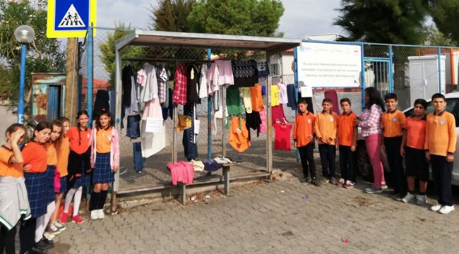 Öğrencilerden örnek kampanya