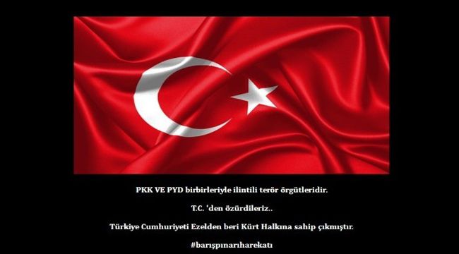 PYD'YE BİR DARBE DE TÜRK HACKERLERDEN
