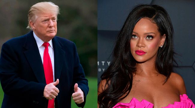 Rihanna: Trump Amerika'daki en akıl hastası insan