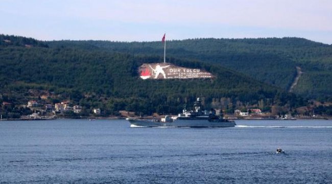 Rus savaş gemisi 'Azov' Akdeniz'e iniyor