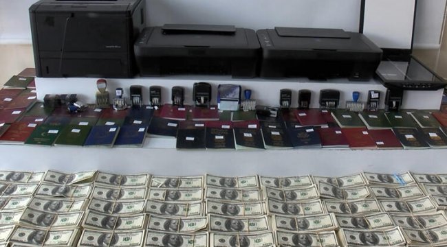 Sahte para operasyonunda 1 milyonun üzerinde dolar ele geçirildi