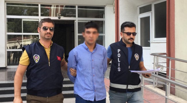 Sevgilisinin yanına gitmek için cep telefonu çaldı, yakalandı