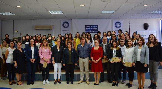 TEKSTİL SEKTÖRÜNÜN TEMSİLCİLERİ EGELİ ÖĞRENCİLERLE BULUŞTU