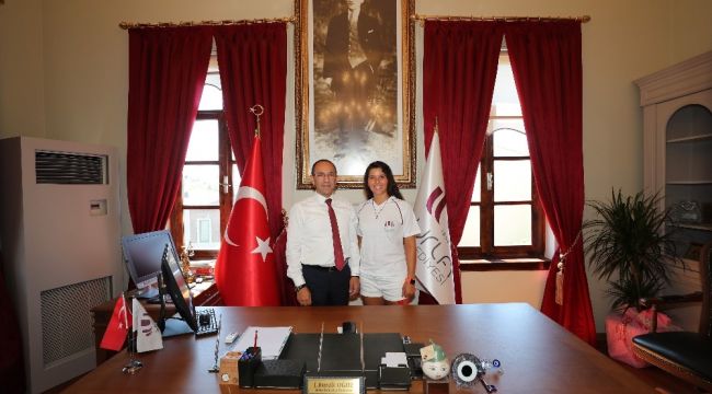 URLALI MİLLİ SPORCU BİRCAN AKPINAR, ALMANYA'DA TÜRKİYE'Yİ TEMSİL EDECEK