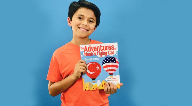 Yaşı 10 ama iki kitap yazdı!