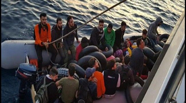 33 düzensiz göçmen yakalandı