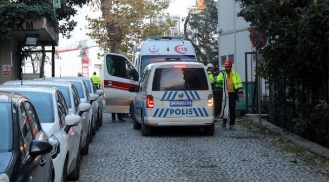 AKM inşaatında kaza: 1 işçi yaralandı