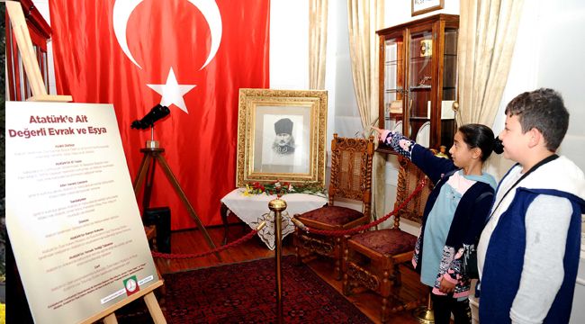 ATATÜRK'ÜN EŞYALARI LATİFE HANIM KÖŞKÜ'NDE