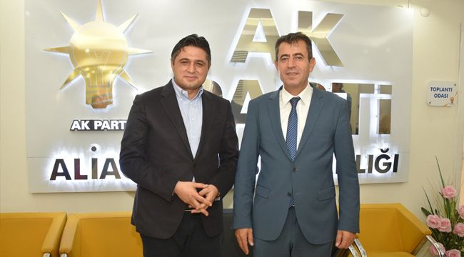 BAŞKAN ACAR'DAN AK PARTİ'YE ZİYARET