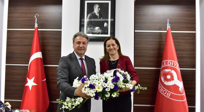BAŞKAN İDUĞ'A DİSK DESTEĞİ