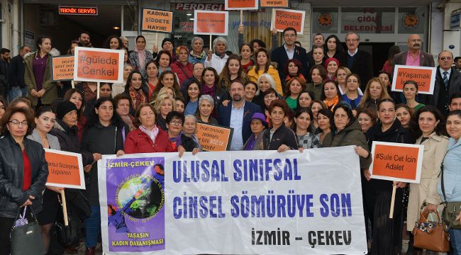 ÇİĞLİ BELEDİYESİNDEN KADIN MÜCADELESİNE DESTEK