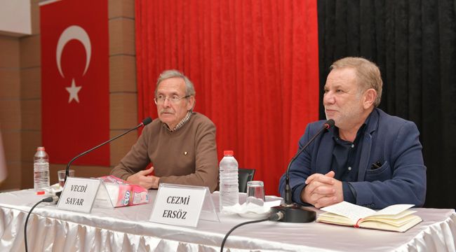 Çiğli’de yoğun ilgi gören söyleşi