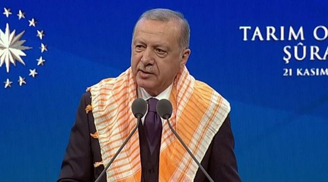 Cumhurbaşkanı Erdoğan: Gıda güvenliği milli güvenlik meselesi