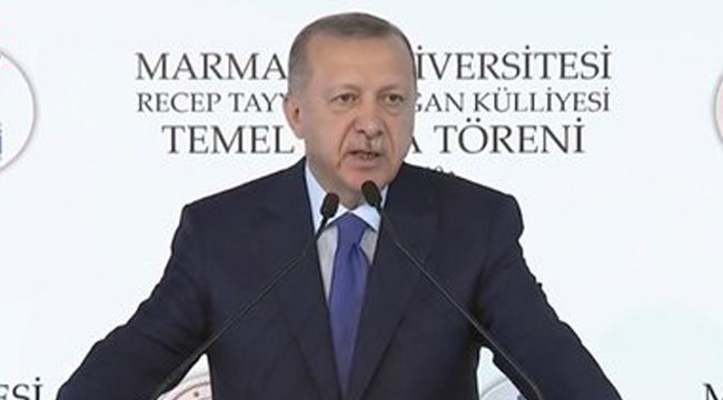 Cumhurbaşkanı Erdoğan: Macron da NATO da Türkiye'nin haklarına saygı göstermeyi öğrenecek