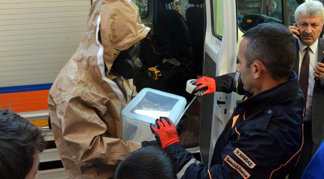 Cumhurbaşkanına yazılan mektuba siyanür incelemesi