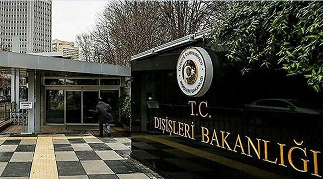 Dışişleri Bakanlığı'ndan İsrail'e kınama