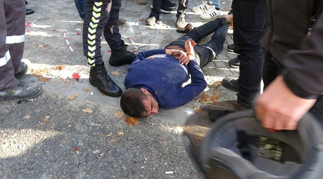 İstanbul'da kadın turiste inşaat demiriyle saldırı