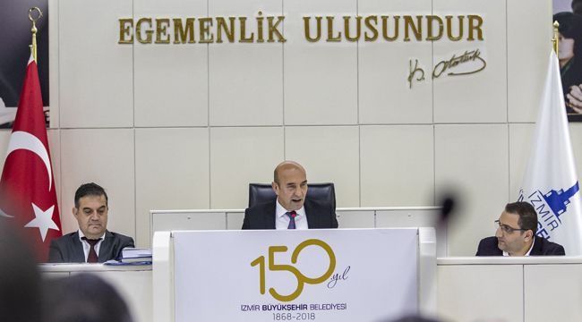 İZMİR'İN BÜTÇESİNİN YARISI YATIRIMA AYRILDI