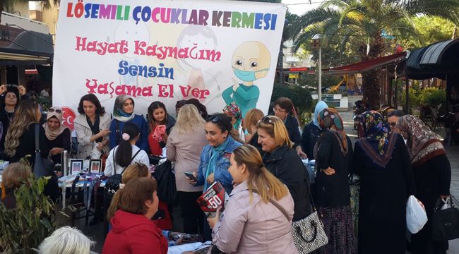 Lösemili çocuklara MHP'li kadınlardan destek