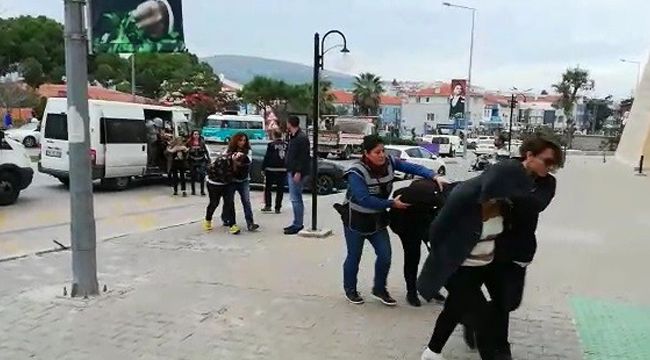 MASAJ SALONLARINA FUHUŞ BASKINI