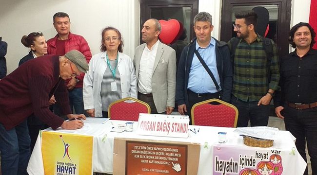 ÖNCE KONSER, ARDINDAN ORGAN BAĞIŞI
