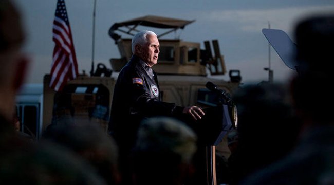 Sürpriz ziyarette dikkat çeken detay: Trump gibi!