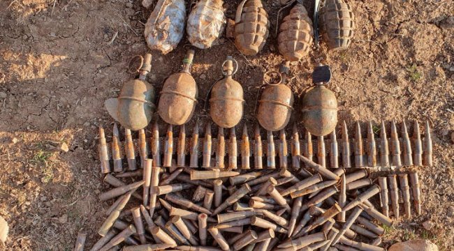 Teröristlerin kullandığı 5 sığınak kullanılamaz hele getirildi