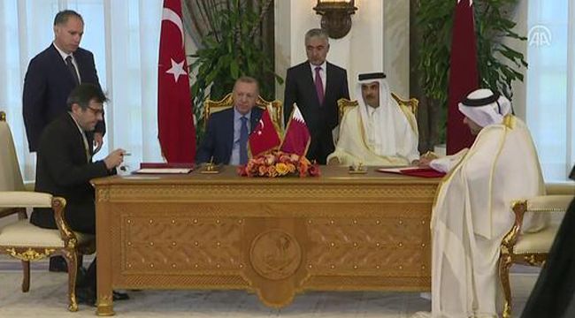 Türkiye ile Katar arasında 7 anlaşma... İmzalar atıldı