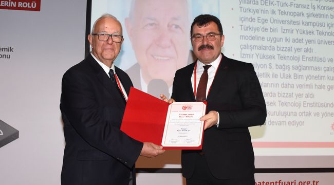 UĞUR YÜCE'YE ANLAMLI ÖDÜL