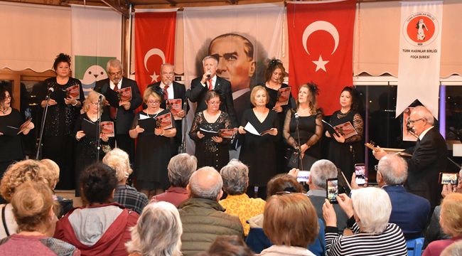 Yeni Foça'da oratoryo gösterisi